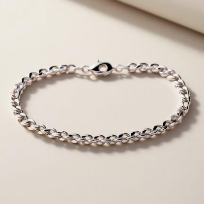 Picture of sliver Chain Bracelet