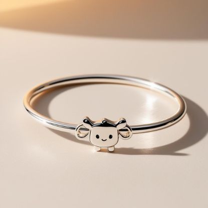Picture of silver cute Bracelet