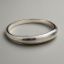 Picture of Oval shape silver bangle