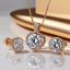 Picture of Gold diamond pendent set