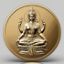 Picture of Goddess Lakshmi 18k Coin