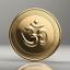 Picture of Om Gold Coin 22k