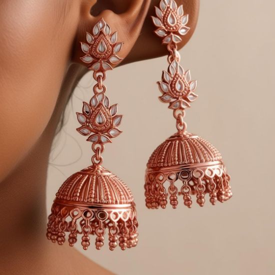 Picture of New   Chandbali Earrings 2