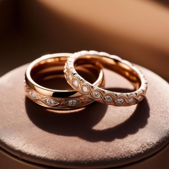 Picture of New Anniversary Couple Rings